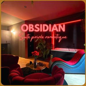 Obsidian - Suite romantique - Balnéo privative