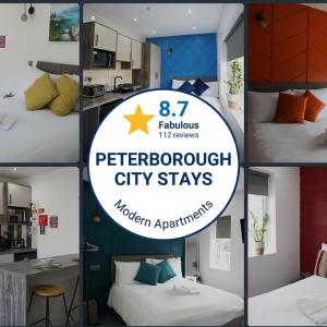 Peterborough City Stays - Kitchenette, Ensuite & Washing Machine