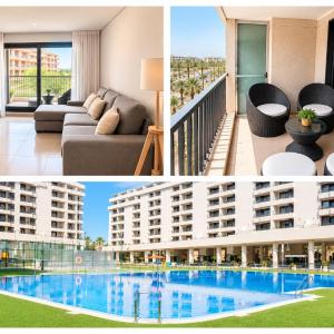 Bonaire Patacona - Apartamento playa piscina WiFi terraza