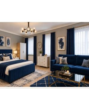 Double bed Quinton ,Studio Fast WiFi,Netflix, No deposit Required