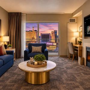 Princess Suite * Platinum Hotel with balcony Strip VIEW