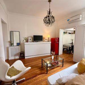 Amplio y luminoso piso en Recoleta 3 pax (60mts2)