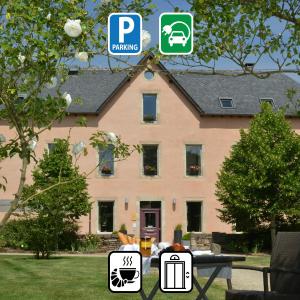 HÔTEL LA FERME DE BOURRAN - RODEZ - parking privé avec bornes pour voitures électriques