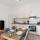 Udsigt over haven fra vinduerne i Homespace - Magdeburg - Gemütliches Apartment mit Balkon
