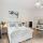 Værelse med to senge i Homespace - Magdeburg - Gemütliches Apartment mit Balkon