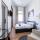 Apartment in Koblenz near Deutsches Eck的双人房