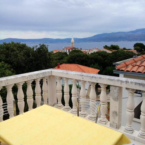 Apartment with 2 bedrooms in Supetar with wonderful sea view terrace and WiFi