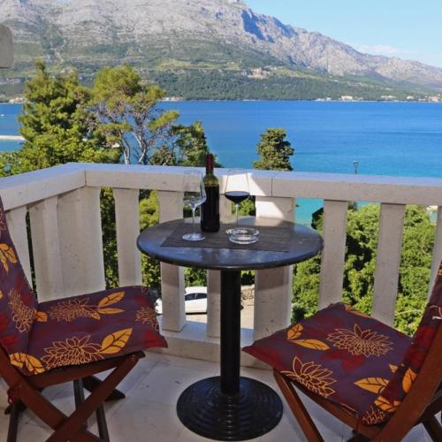 Studio apartment in Korcula with Seaview, Balcony, Air condition, WIFI (116-1)