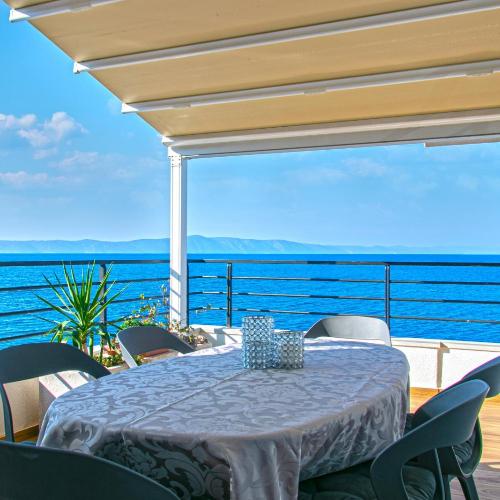 Apartment in Drasnice with sea view, terrace, air conditioning, WiFi 4992-3