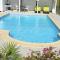 Villa Améthyste avec grande piscine privée, jardin clos, parking privé