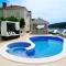 Waterfront villa with pool