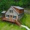 Fish Trap cabin on the Shenandoah River