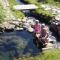 Hótel Laugarhóll with natural hot spring