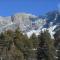 Villa Bianca Bormio garden and parking