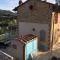 Valuable rustic Tuscan swimming pool, breathtaking view of Camaiore