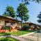 Apartment on Lake Garda with pebble beach pier for boat three swimming pools