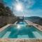 Charming farmhouse in the hills, private pool, sea view, dream panorama