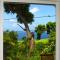 Or bleu-Bungalow volcan Soufriere-Vue sur mer - Saint-Claude