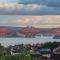 Bay and Bridge near Edinburgh