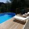 Valuable rustic Tuscan swimming pool, breathtaking view of Camaiore