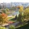 M&R Apartament Airport&Business Marina Mokotów - 4 people - parking - fast WiFi - Netflix - self check-in - terrace - guarded estate - gramophone - 6 min from Chopin Airport