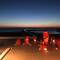 Panoramic view on beach, ships, sea - place to be - Oostende