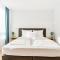 Hotel-Etage Apfelrot