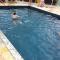 Praia Grande cond clube feirinha churras na sacada