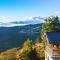 Private Mountain Log Cabin with amazing panoramic sunset views at small scale nature resort