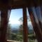 Private Mountain Log Cabin with amazing panoramic sunset views at small scale nature resort