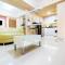 Bright and Stylish 1BR The Oasis Apartment Cikarang By Travelio