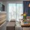 Villa Lotsenhäuser Rügen - Luxus Ferienhaus - 3 Schlafzimmer - Sauna - Dachterrasse mit Boddenblick