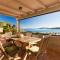 The houses of rising sun with a stunning sea view
