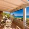 The houses of rising sun with a stunning sea view