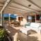 The houses of rising sun with a stunning sea view