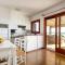 The houses of rising sun with a stunning sea view