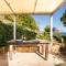 The houses of rising sun with a stunning sea view