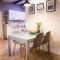 Luxurious apartment with private garden
