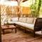 Luxurious apartment with private garden
