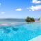 BEACHSIDE VILLA plus APARTMENT - AVA - at SUNSET COVE LUXURY VILLAS, 5 BED 5 BATH, Amazing SEA and MOUNTAIN VIEWS, only 100m walk to Swimming Beach