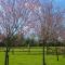 Hopgarden Glamping and camping - Luxury furnished Bell tents & Shepherd huts plus camp field to pitch your own tents