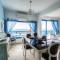 Navy Greece Villa with swimming pool & sea view