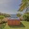 Villa in protected space in front of the sea