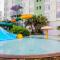Pool View 2BR at Dian Regency Apartment By Travelio - 泗水