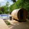 Hexagonal Tower for 2 with shared pool - Semur-en-Auxois