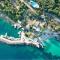 Apartment Zeus with private pool and sea view