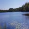 Strönhult farmhouse by the lake
