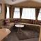 Pet friendly riverside static caravan