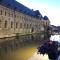 studio medieval city center at river de Leie