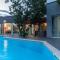 Modern villa Jura with pool near the beach, extra pool heating available